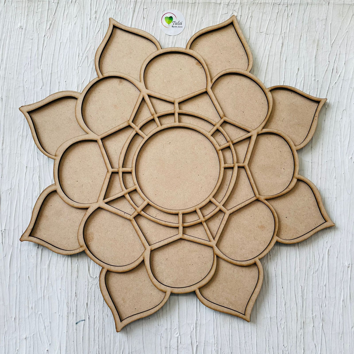 MDF Cutout - Rangoli (B) – Tulsi Resin Store