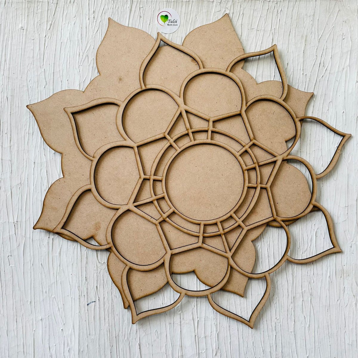 MDF Cutout - Rangoli (B) – Tulsi Resin Store