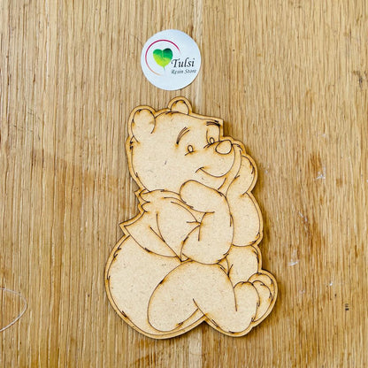 MDF Cutout Engraved - Pooh