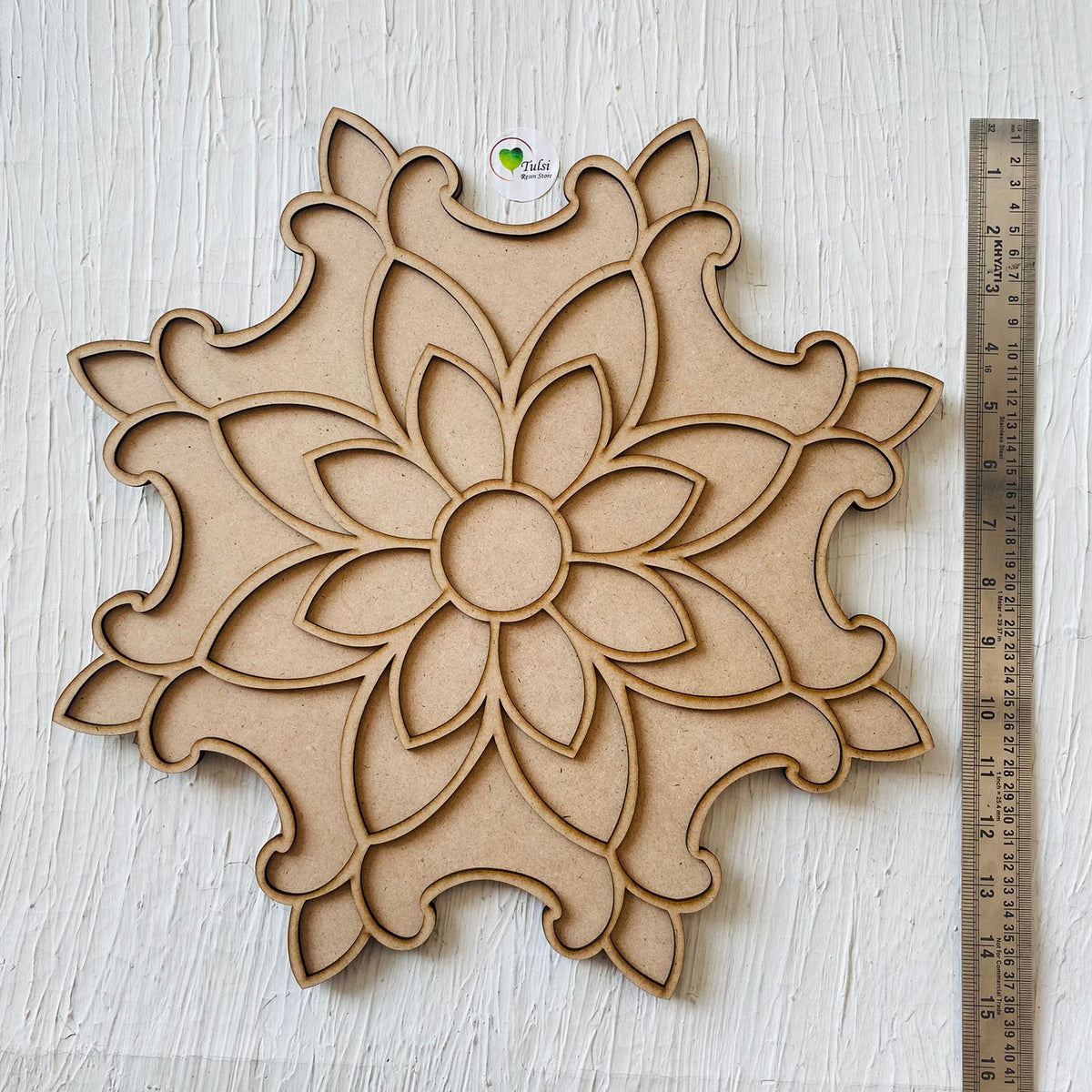 MDF Cutout - Rangoli (A) – Tulsi Resin Store