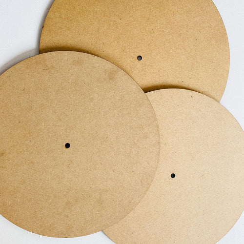 MDF Clock Base 1 | Tulsi Resin