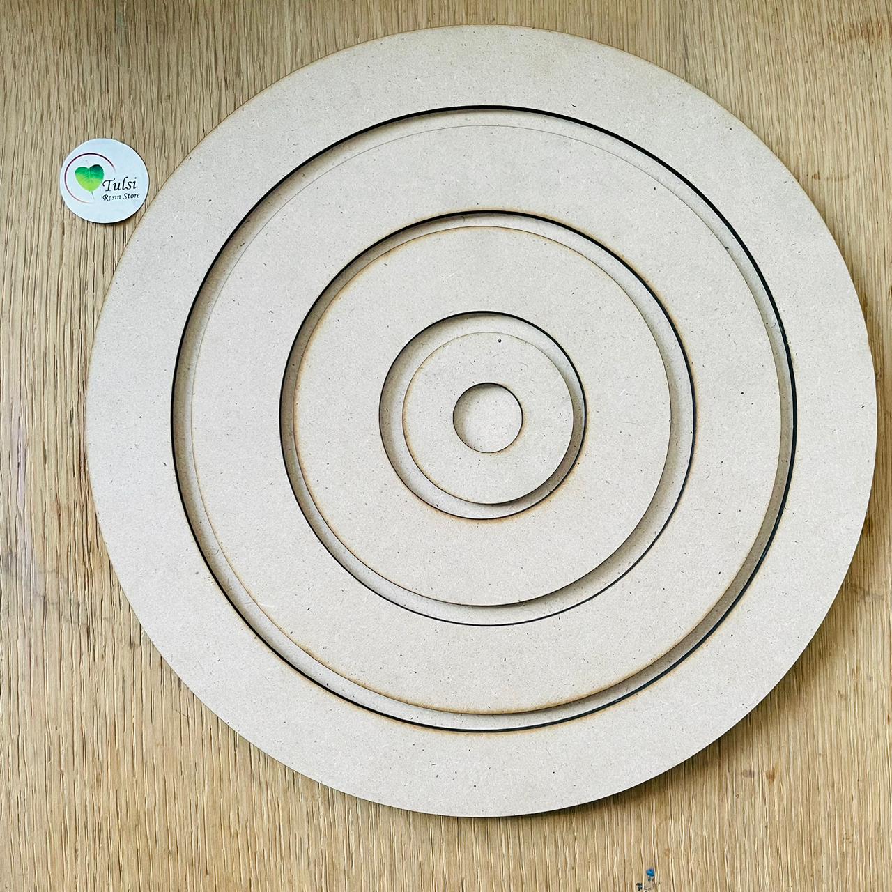 MDF Evil Eye Base (B) 1 | Tulsi Resin