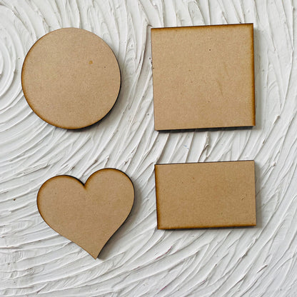 MDF Fridge Magnet Base 1 | Tulsi Resin