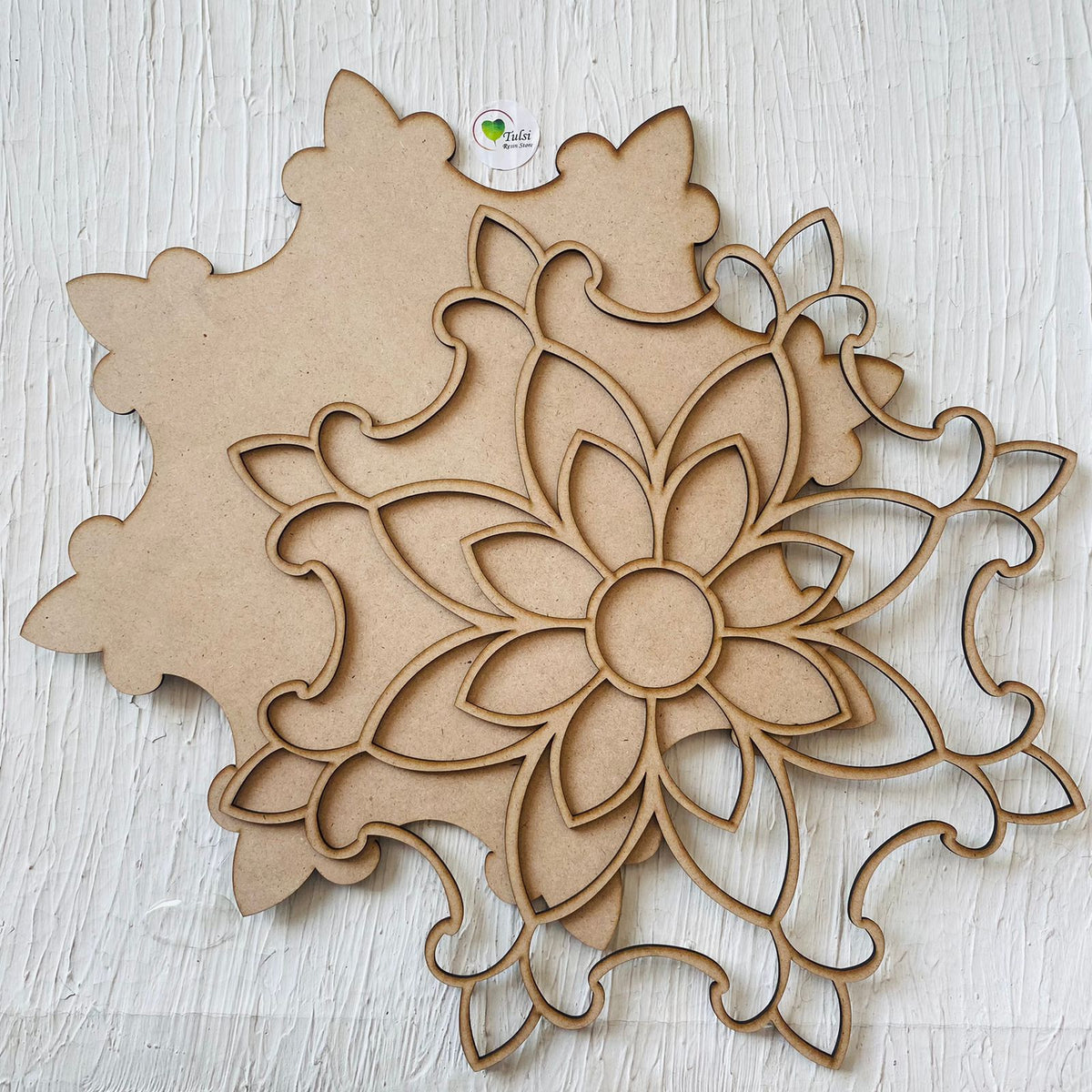 MDF Cutout - Rangoli (A) – Tulsi Resin Store