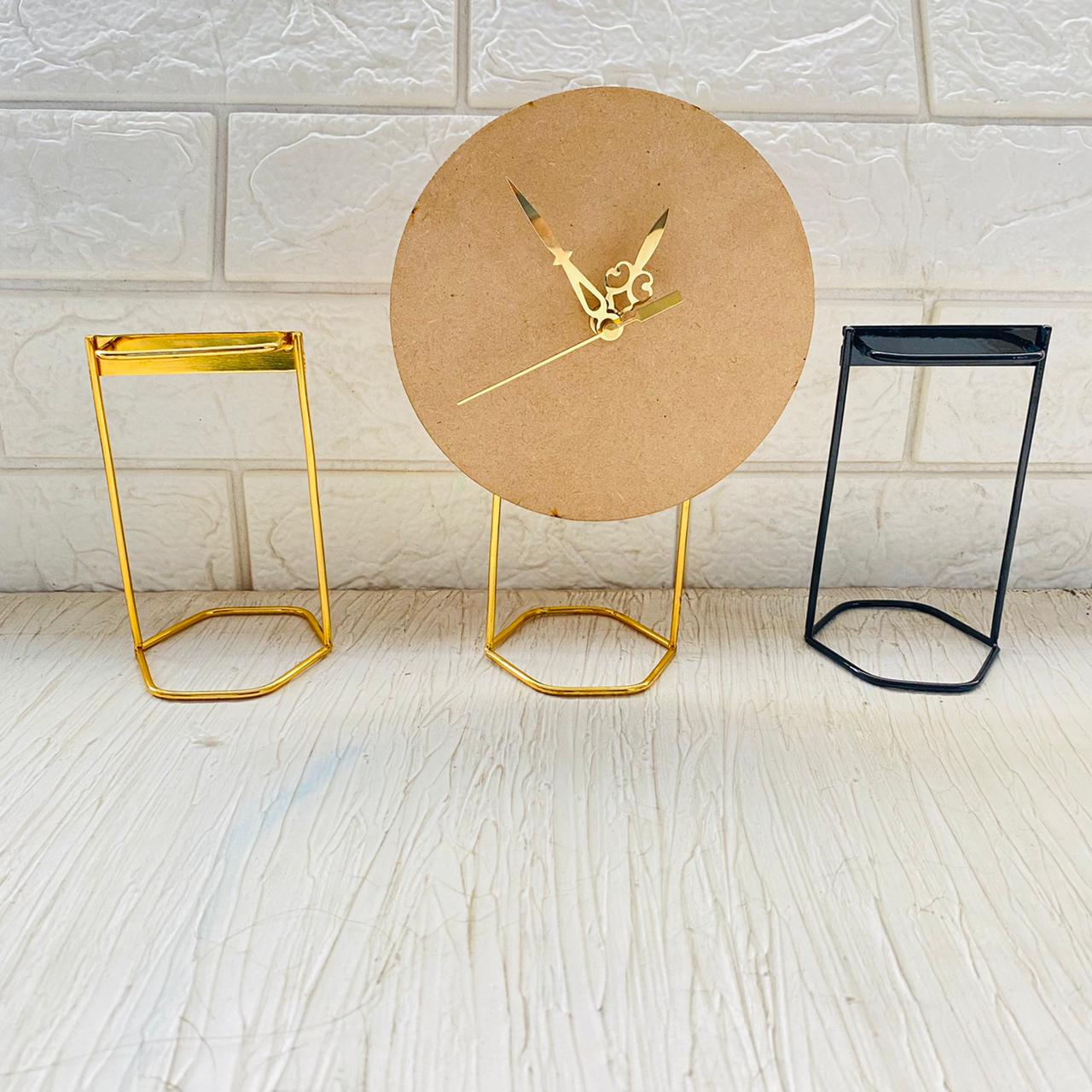 Metal Clock Stand