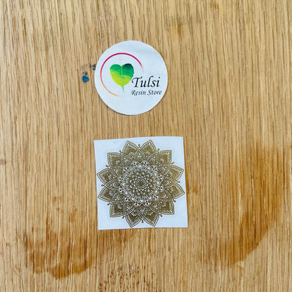 Metal Sticker - Small Mandala 1.5"