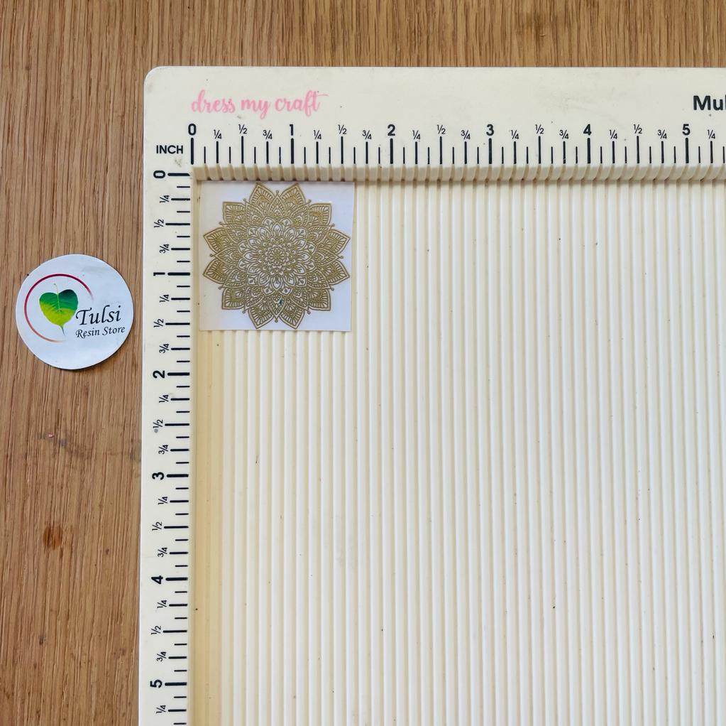 Metal Sticker - Small Mandala 1.5"