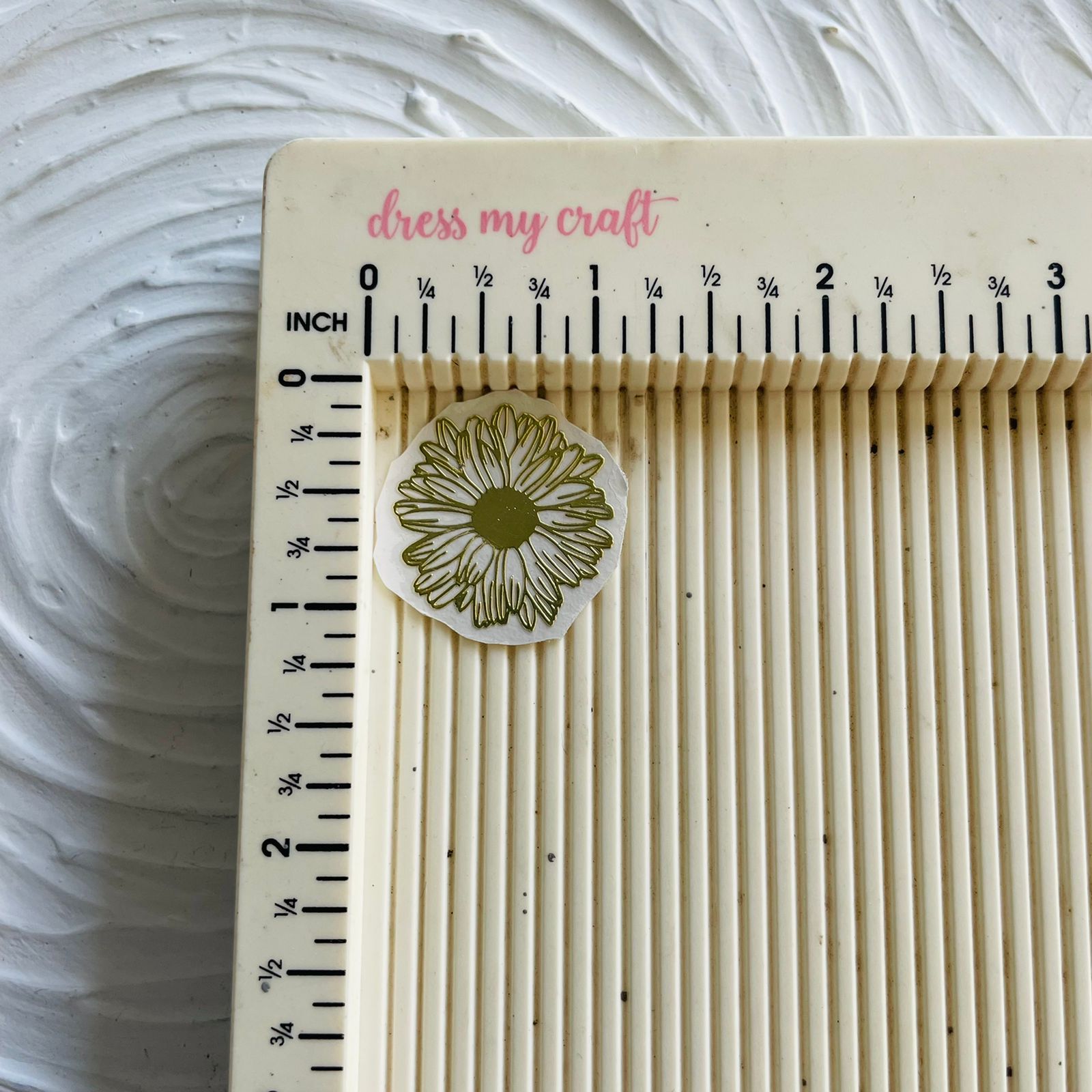 Metal Sticker - Daisy flower