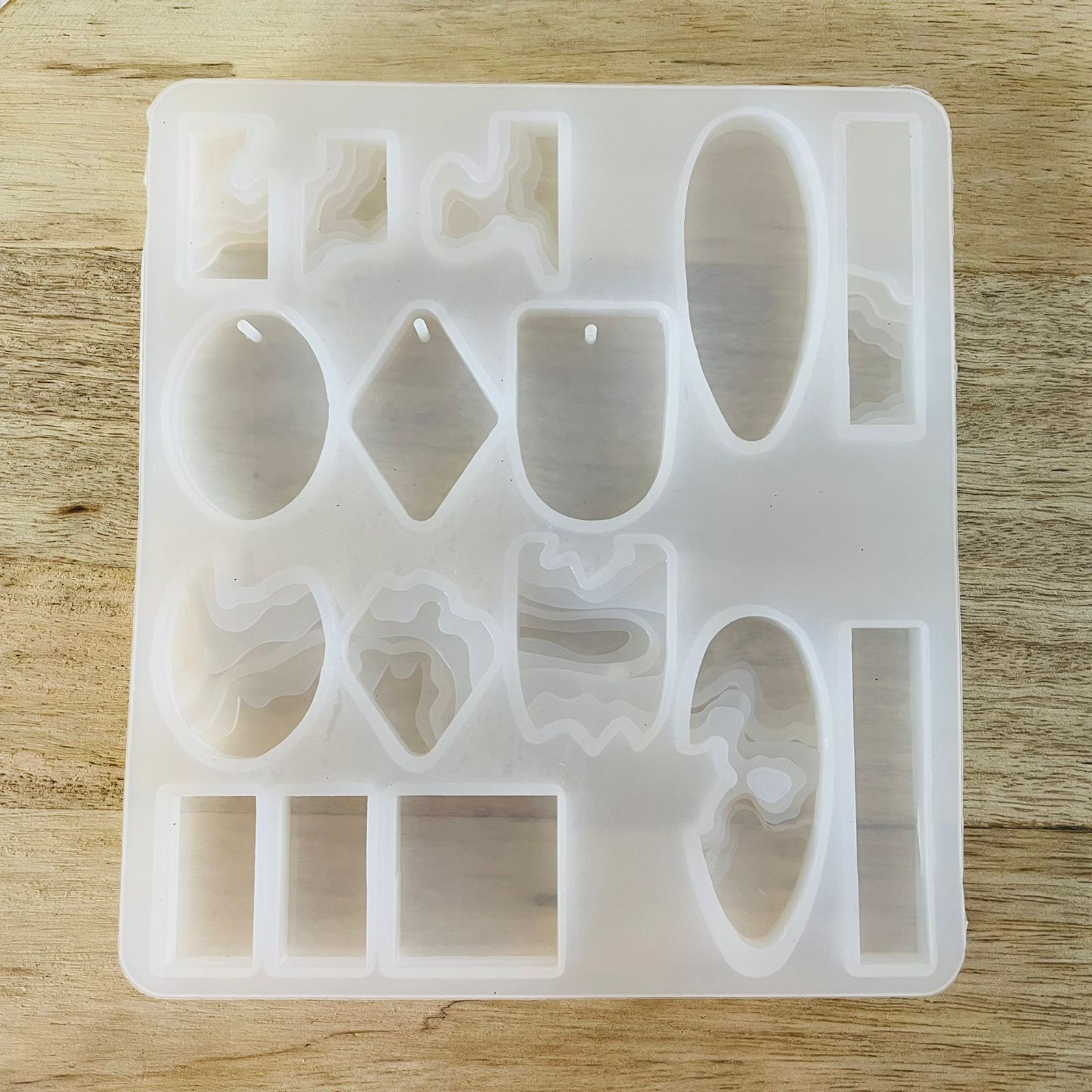 Ocean Pendant Mould B - - tulsiresin