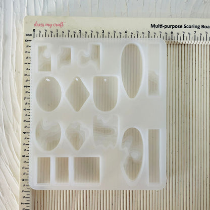 Ocean Pendant Mould B - - tulsiresin