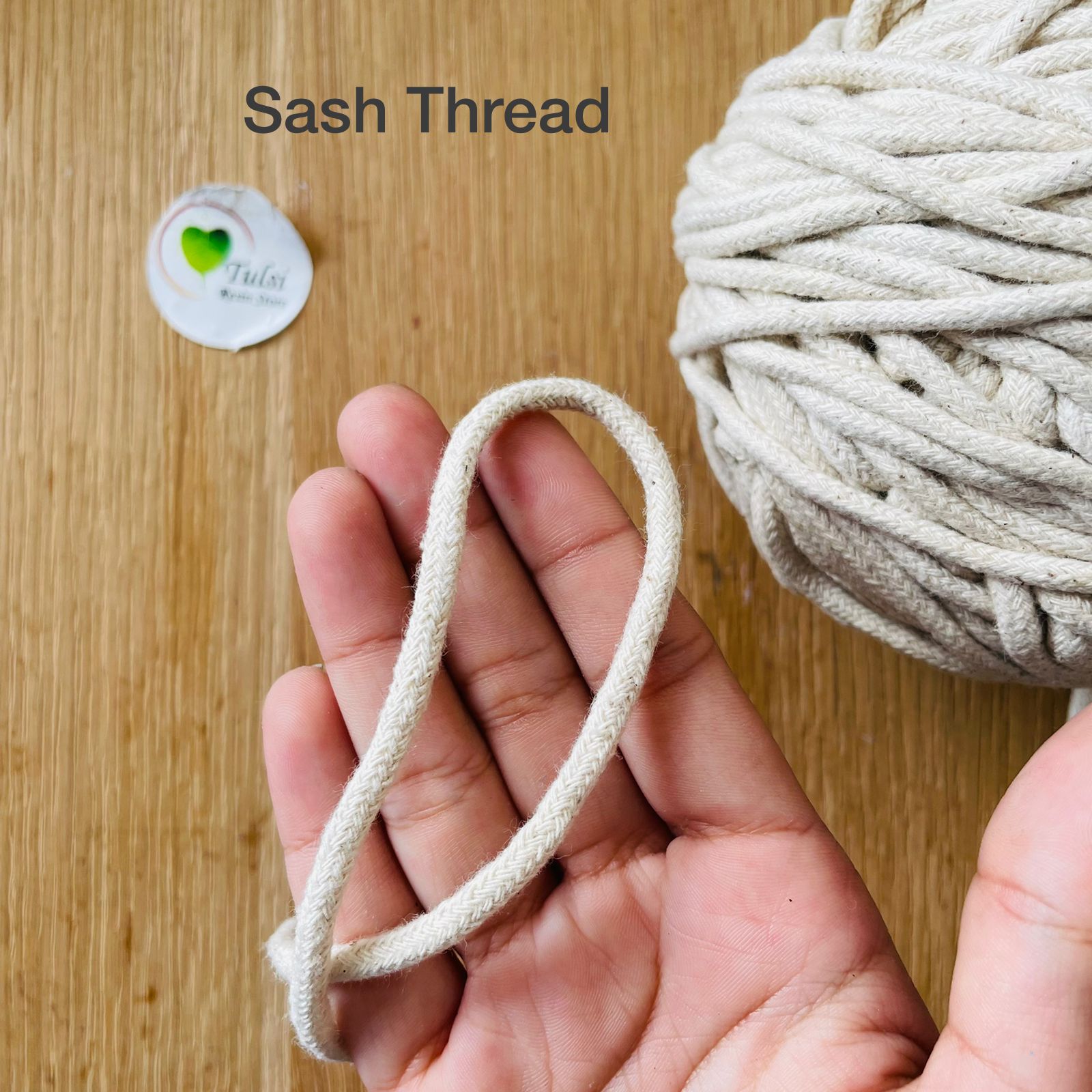 Off White Macrame Thread (Natural color )