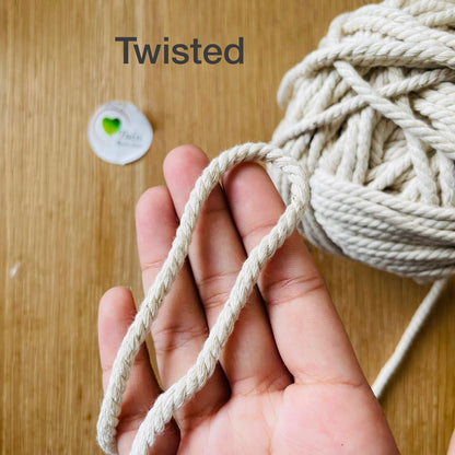 Off White Macrame Thread (Natural color )