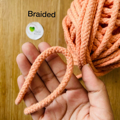 Orange Macrame Thread