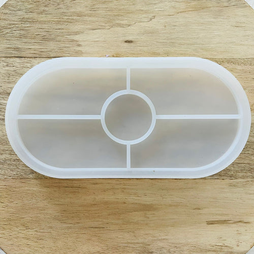 8" Oval Trinket Mould - - tulsiresin