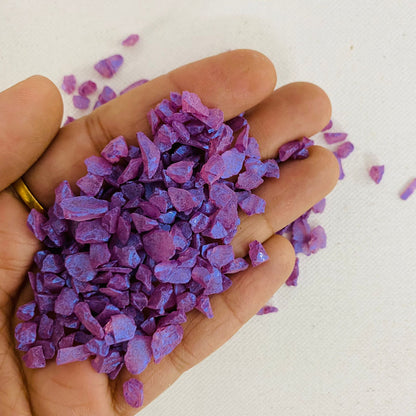 PK violet Plated Crystals