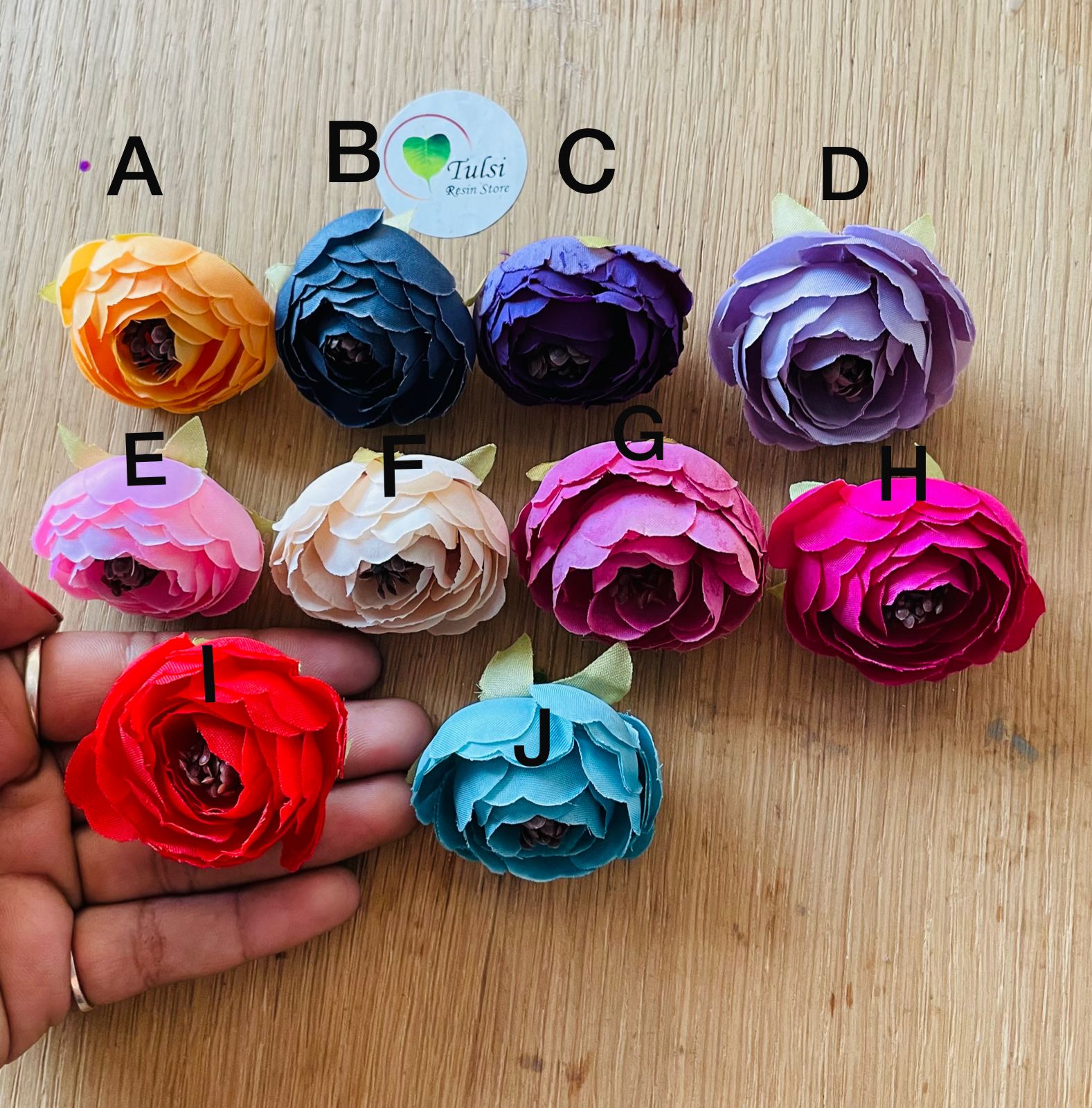 Peony Artificial Flower (6 Pcs)