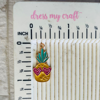 Pineapple With Google Charm (B)