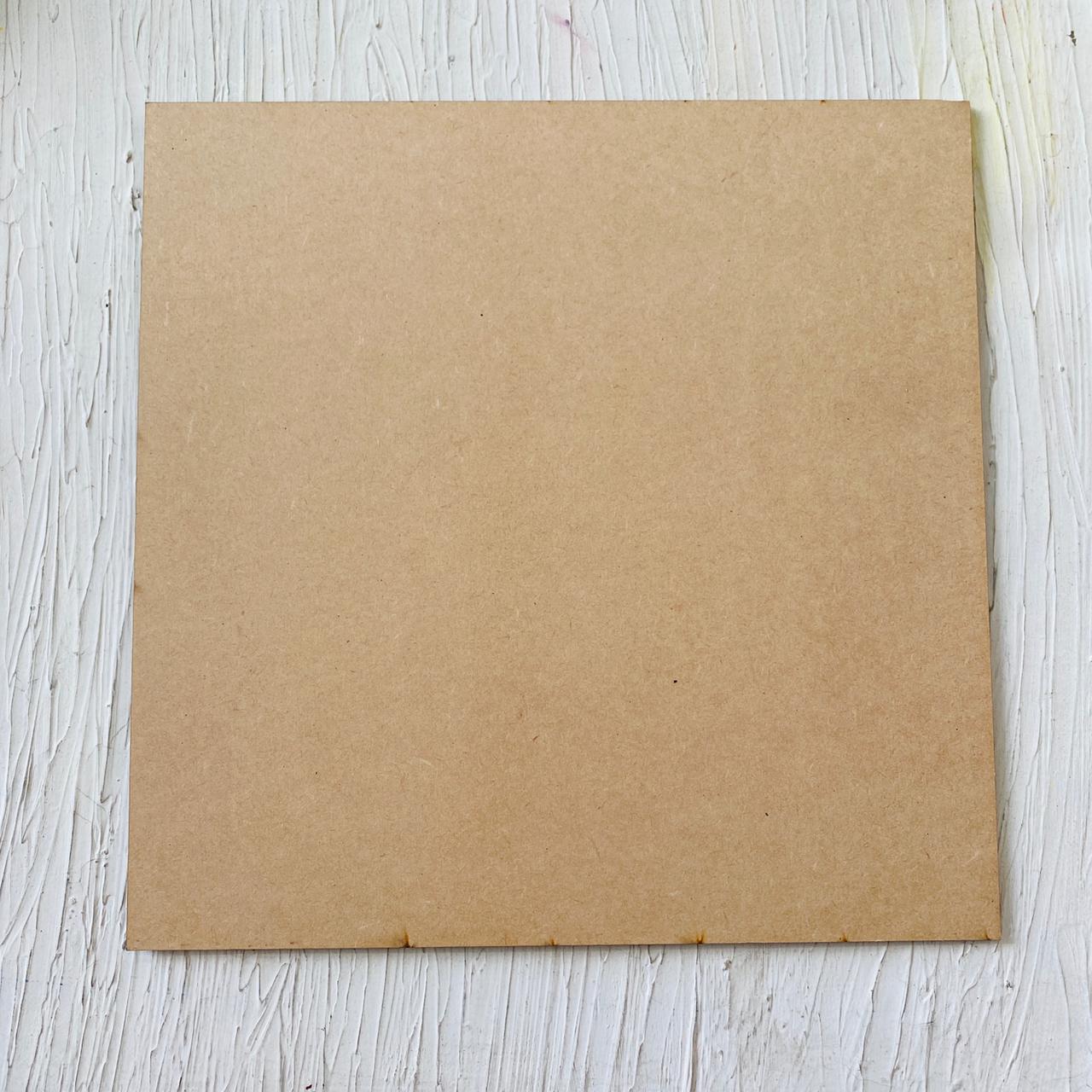 Plain Square Base Without Hole | Tulsi Resin