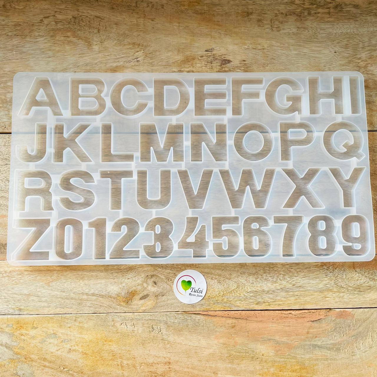 Front Alphabet mould