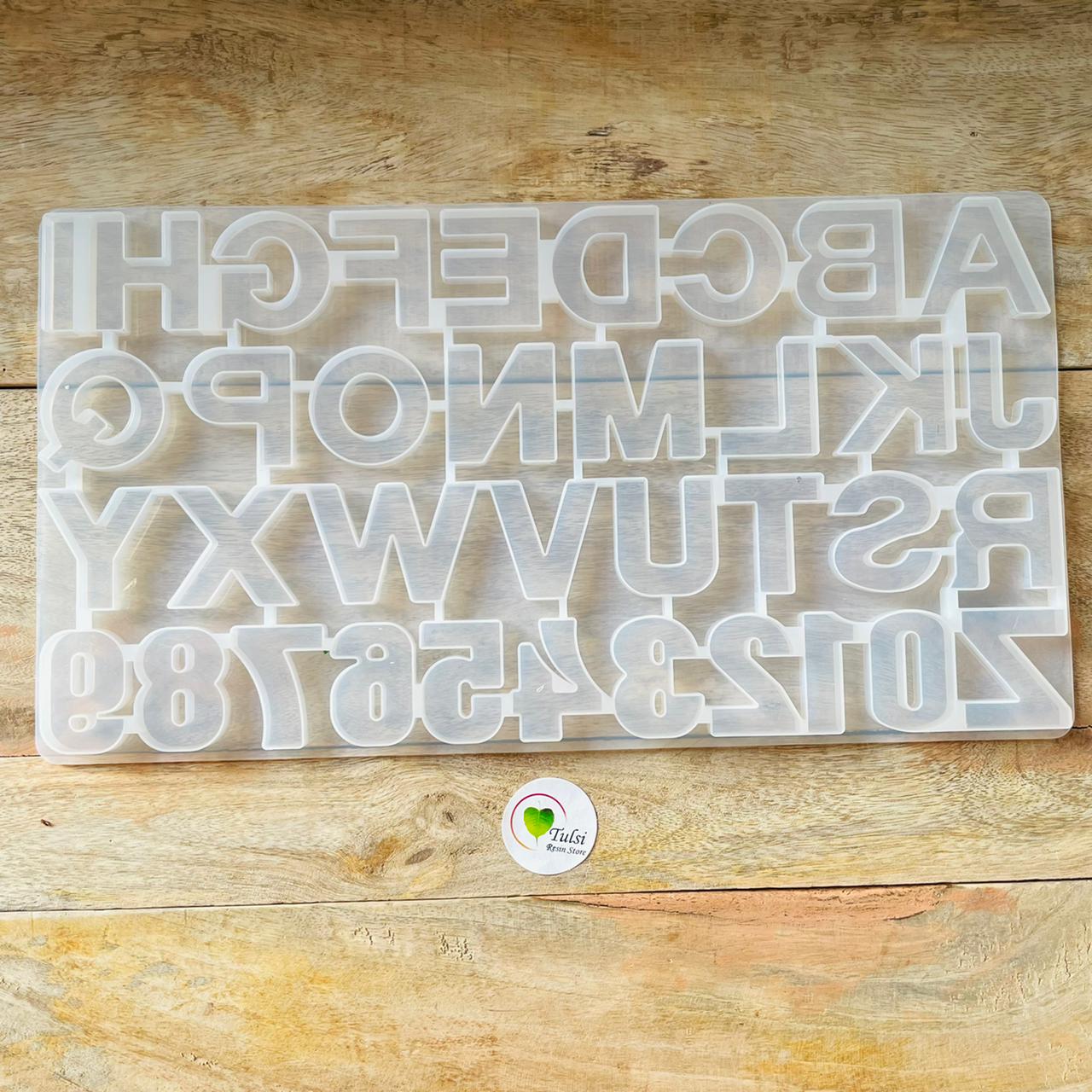 Front Alphabet mould