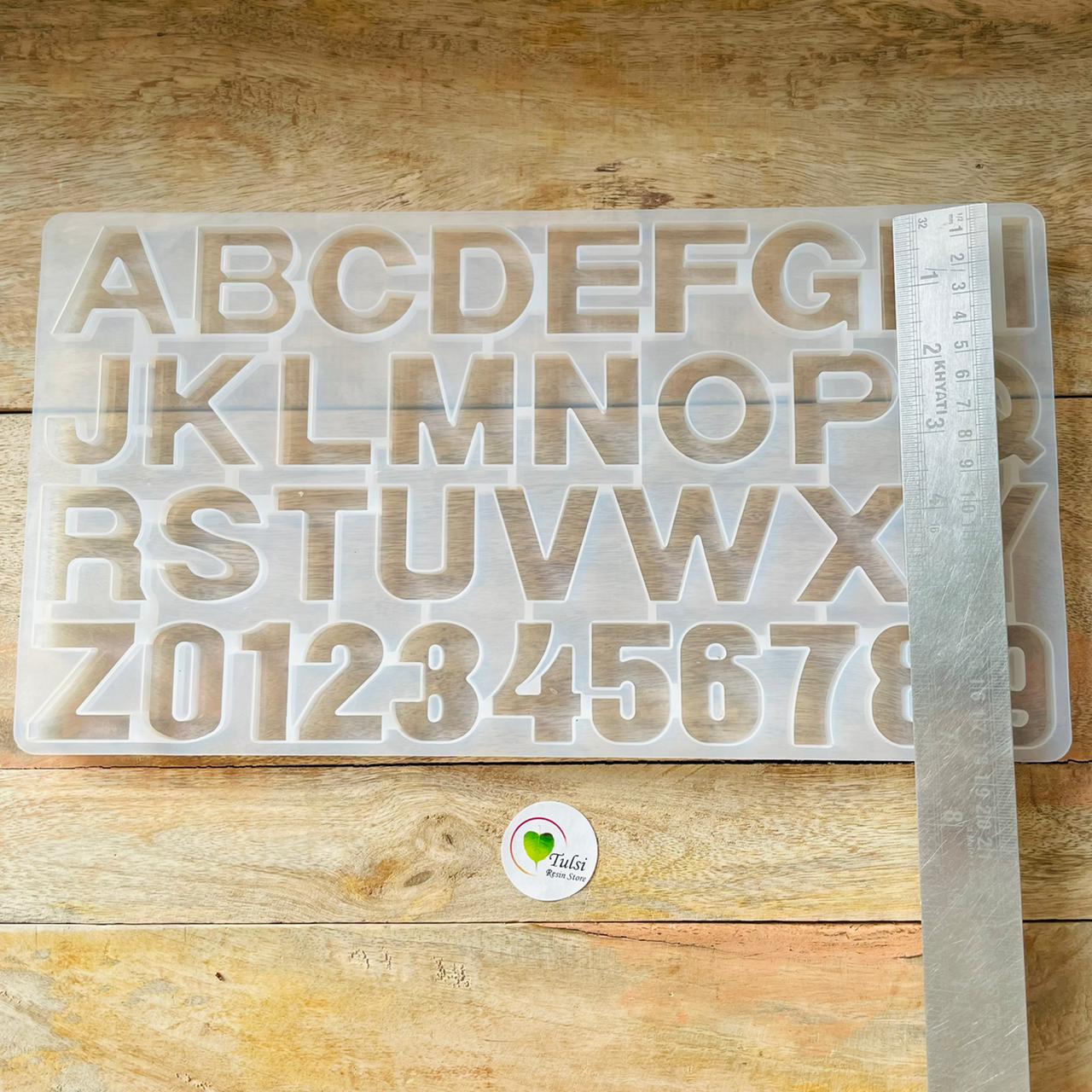 Front Alphabet mould