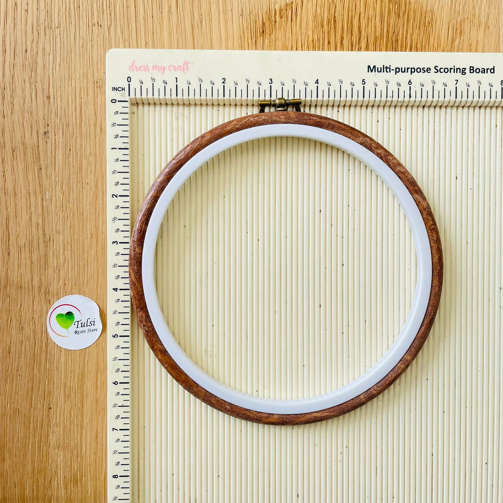 Round Embroidery Ring (Set of 3) / Resin Frame