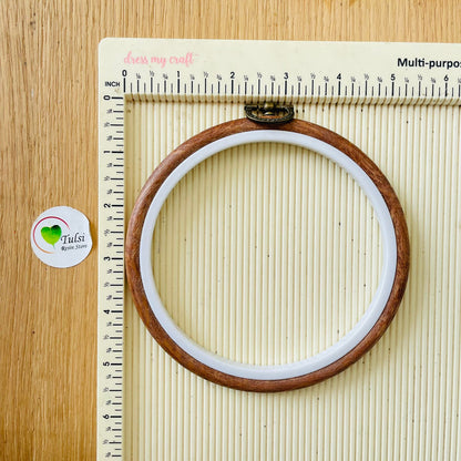 Round Embroidery Ring (Set of 3) / Resin Frame