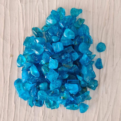 Sky Blue Dyed Crystal