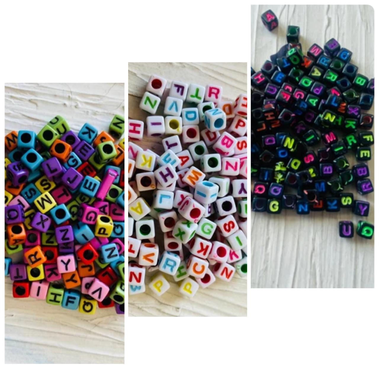 Small Alphabet Beads