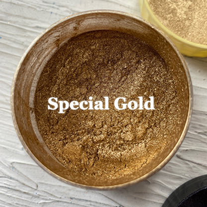 Special Gold Pearl Pigment | Tulsi Resin