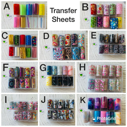 UV Transfer Sheets