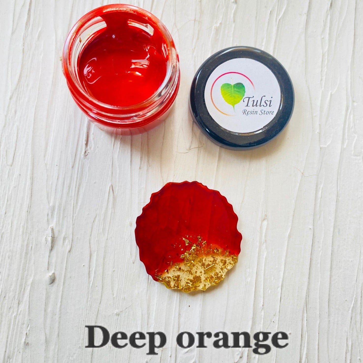 Deep Orange Translucent Pigments