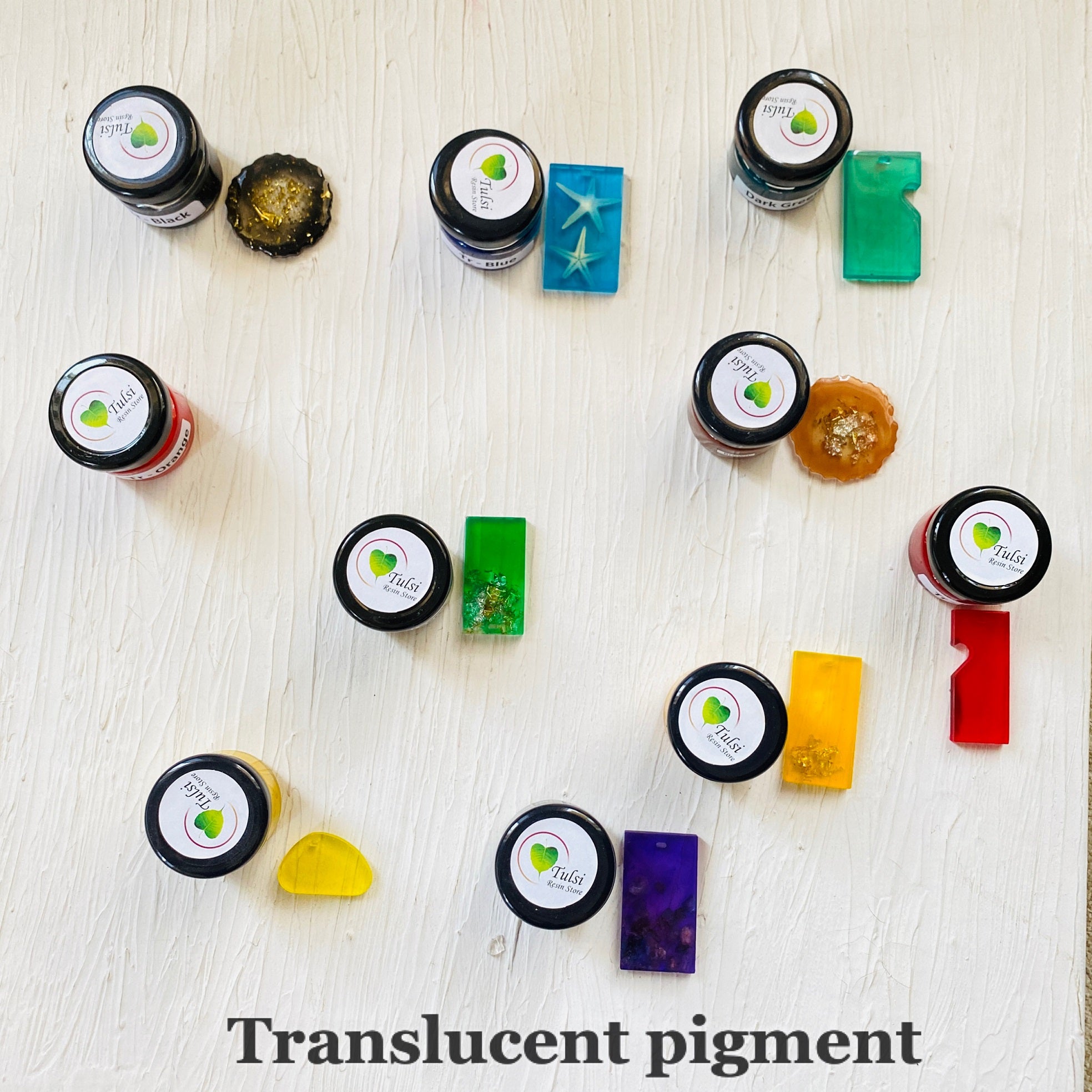 All Translucent Resin Pigments Set