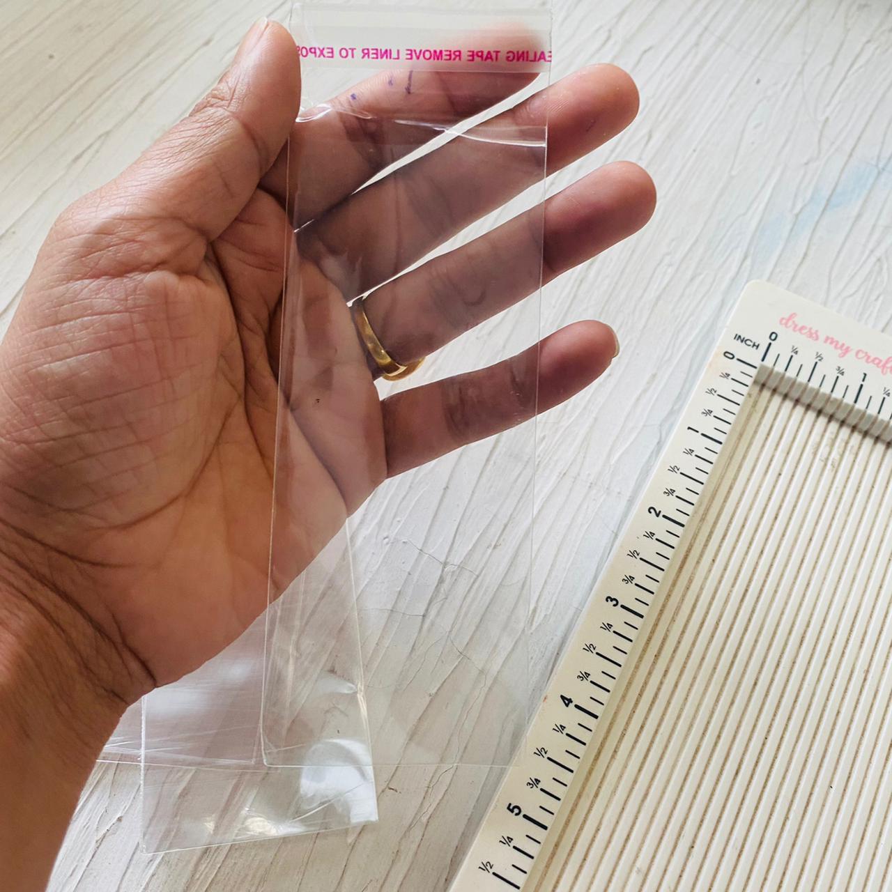 Long Transparent Plastic (20)