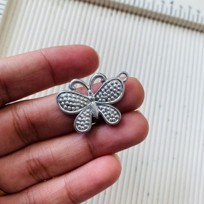 Silver Butterfly Charm C