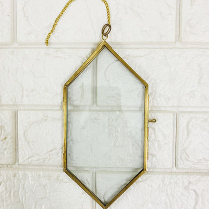 8*4 Hexagon Vintage Metal Frame