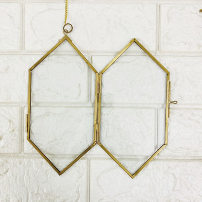 8*4 Hexagon Vintage Metal Frame