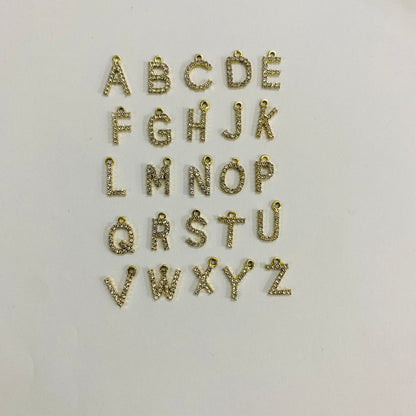 Diamond Alphabets Charm