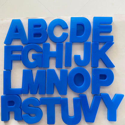 6" Monogram Alphabet Mould