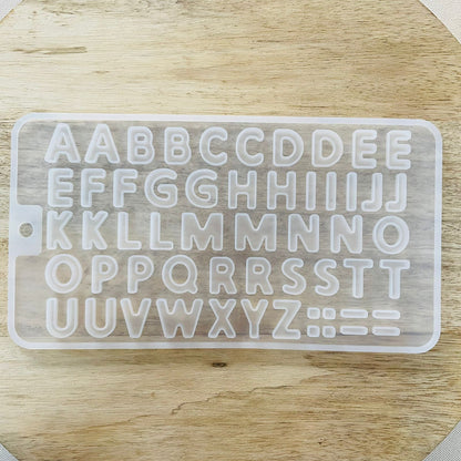 Double Small Alphabet Mould