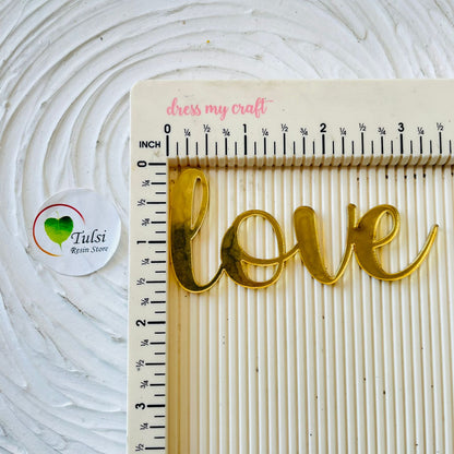 Love Acrylic Cutout