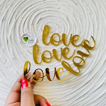 Love Acrylic Cutout