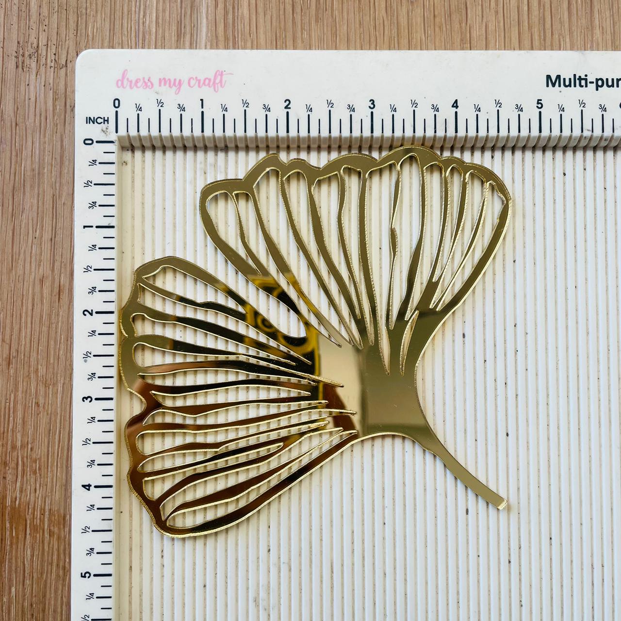 Acrylic Ginkgo Leafs (2 pcs)