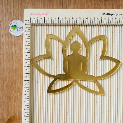 Acrylic Lotus Mahavir Swami