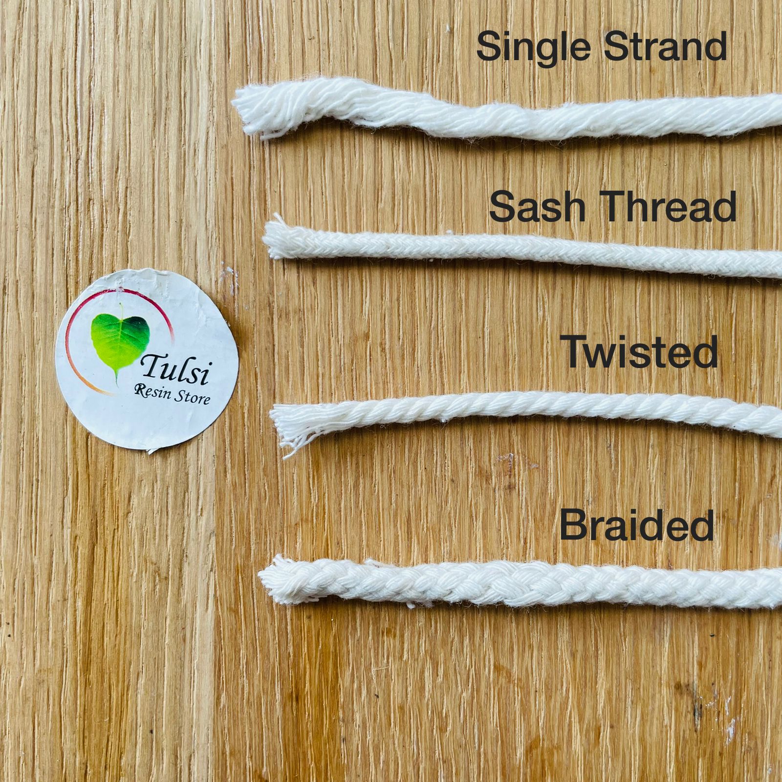 White Macrame Thread