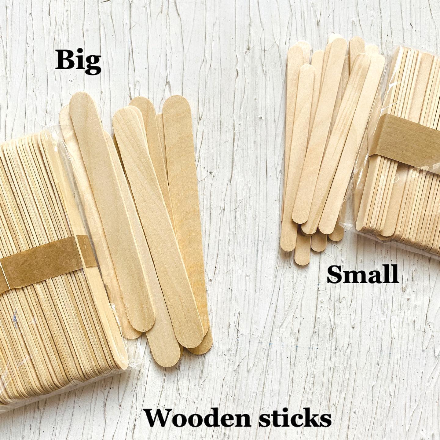 Small Wooden Sticks (50)