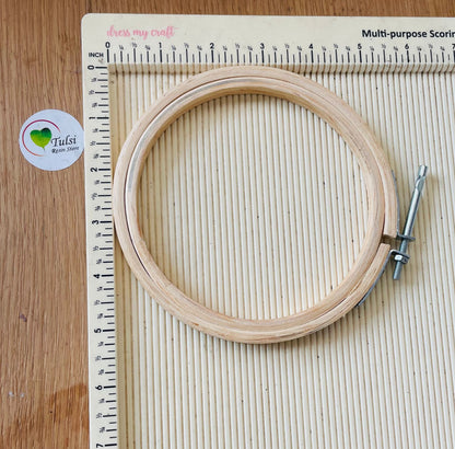 Wooden Embroidery Ring