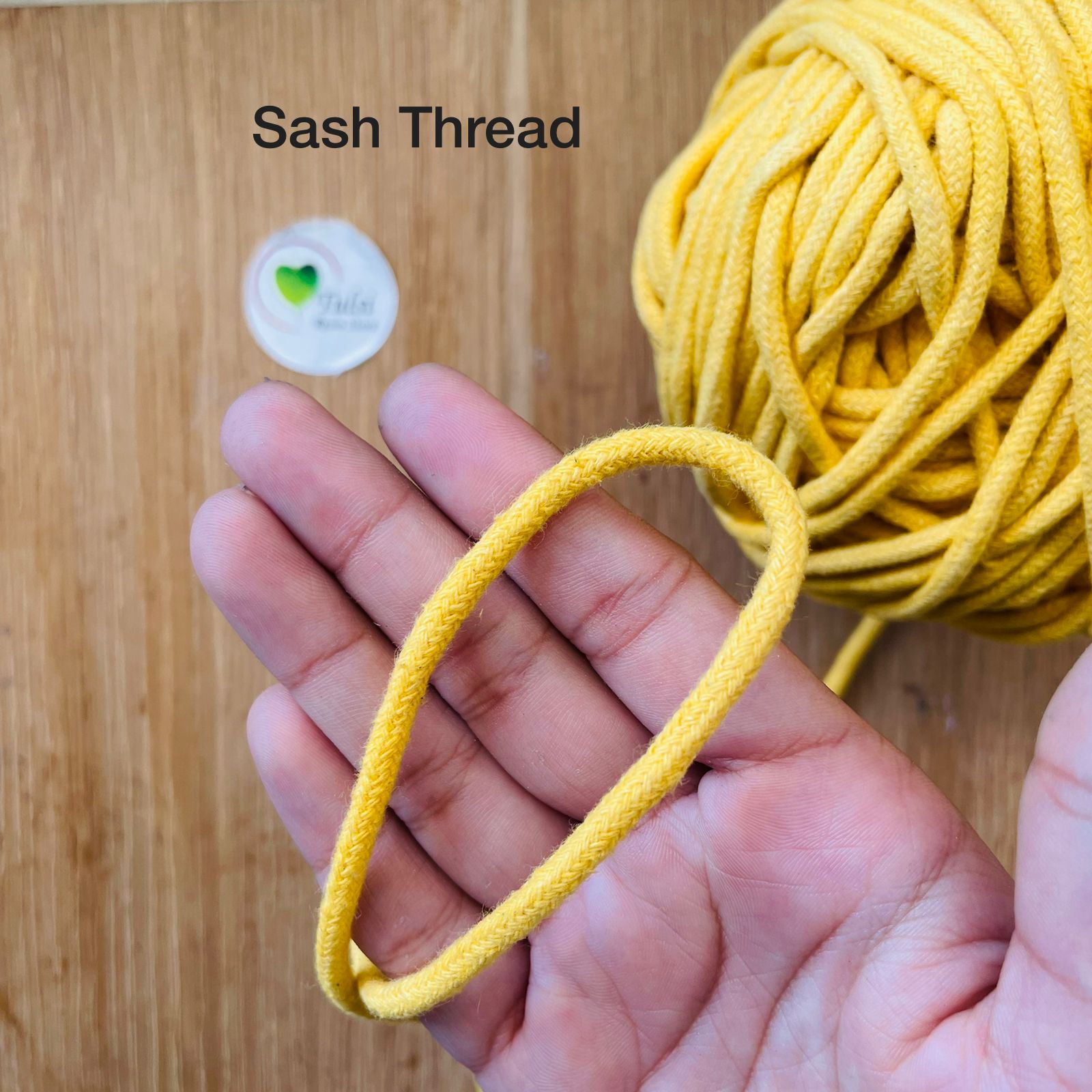 Yellow Macrame Thread