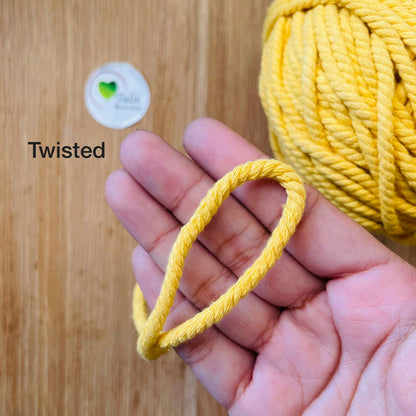 Yellow Macrame Thread