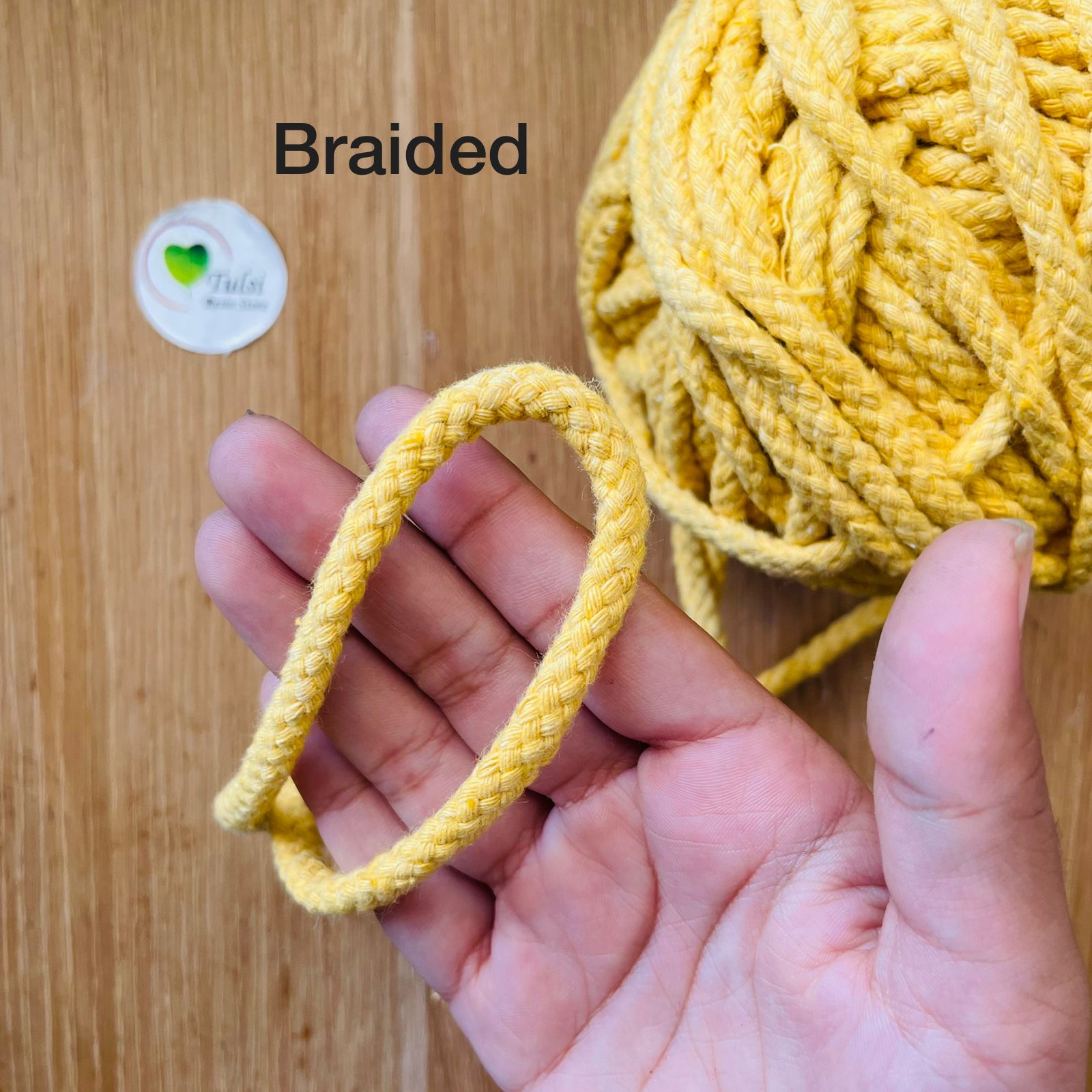 Yellow Macrame Thread